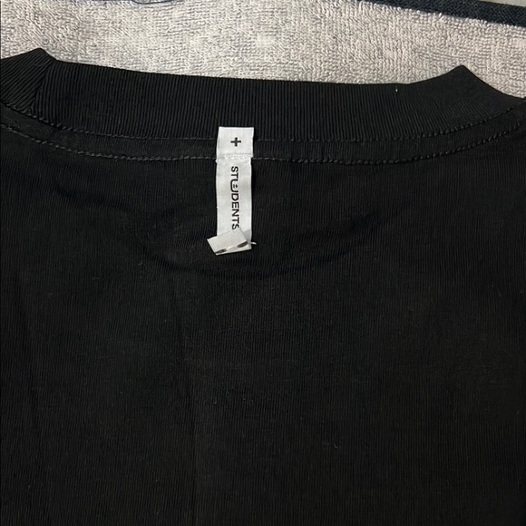 Students Golf Black Tee - Picture 7 of 8